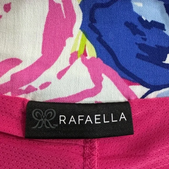 Rafaella L/G Floral Print Skort Pink Multi - Picture 4 of 5